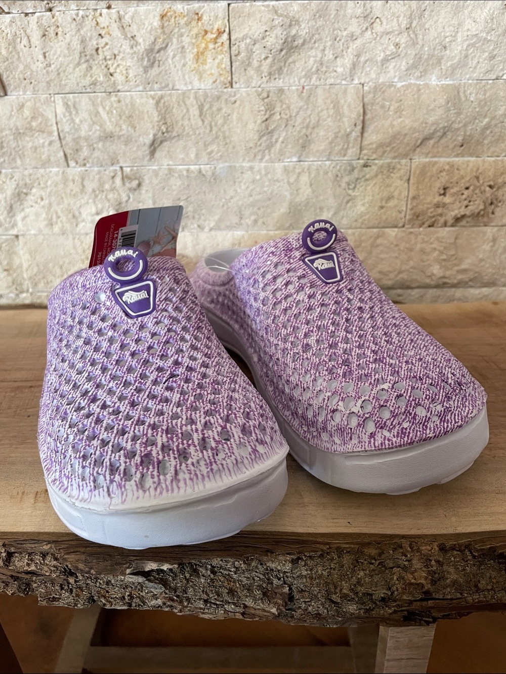 Kauai Slip-On Lavender Clog - Casual Comfort